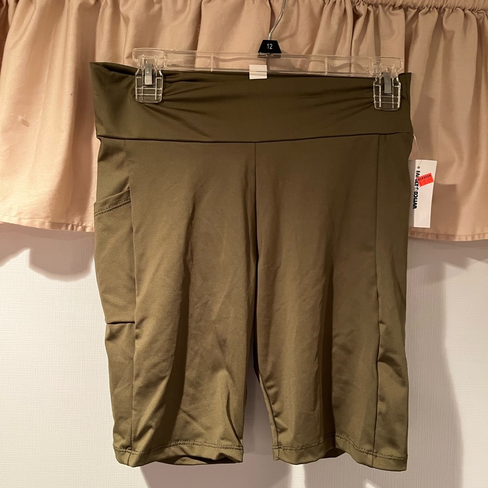 Biker shorts. Never worn.